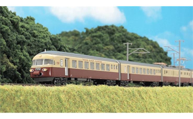 Kato 10-781 Triebzug RAe II Gottardo 6-tlg SBB, Spur N