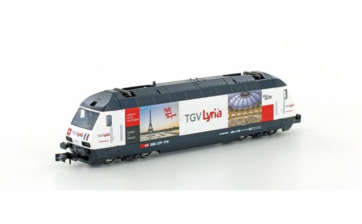 Kato 137120 E-Lok Re 460 TGV Lyria SBB, Spur N