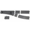 Kato 2-853 Manuelle Weiche Rechts R550 mm, Spur H0