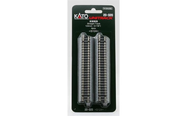 Kato 20-020 Gleis gerade 124 mm