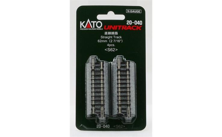 Kato 20-040 Gleis gerade 62 mm