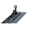 Kato 20-064 Prellbock beleuchtet, Profil mit Gleis, 66 mm, Spur N