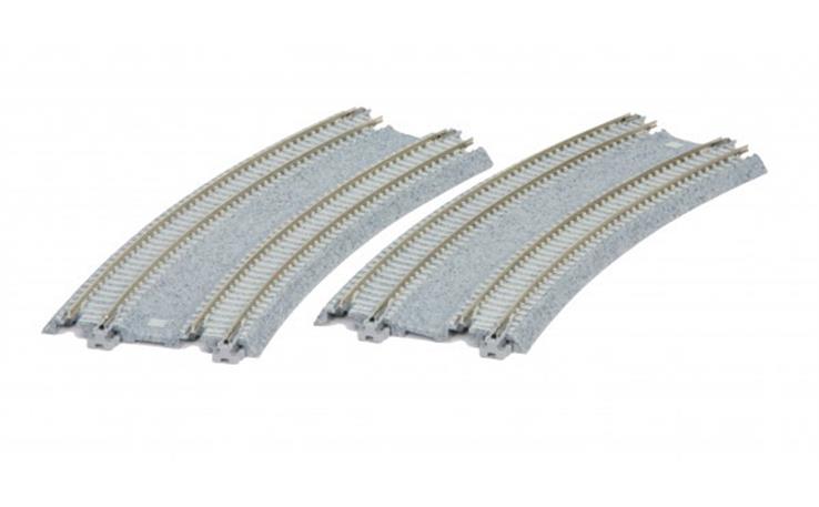 Kato 20-186 Gleis geb.2-gl .R480/447-22,5