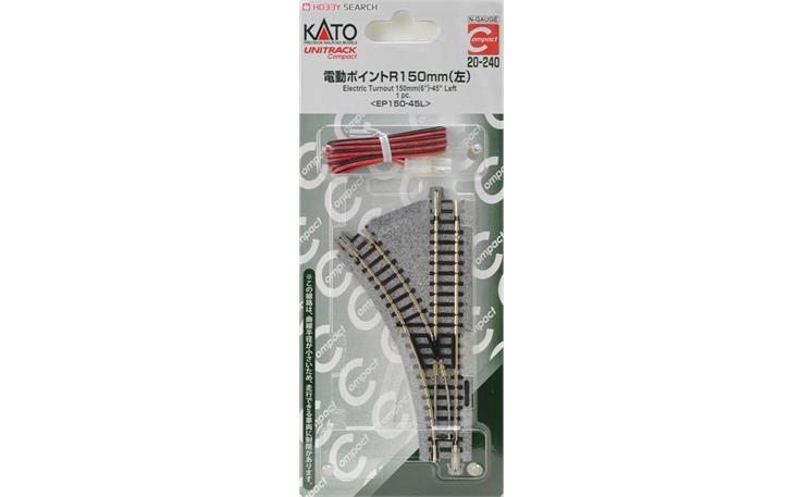 Kato 20-240 Elektrische Weiche R150-45° links