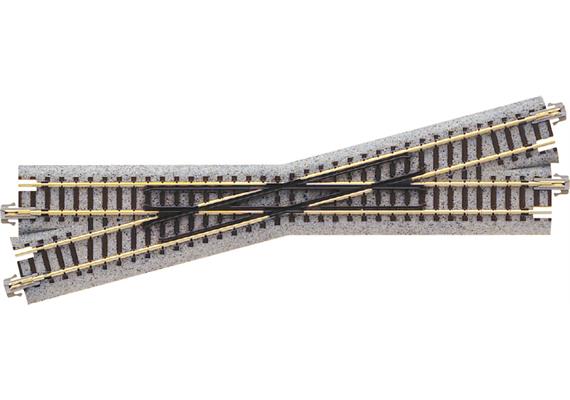 Kato 20-300 Kreuzung links 15°, 186 mm, Spur N