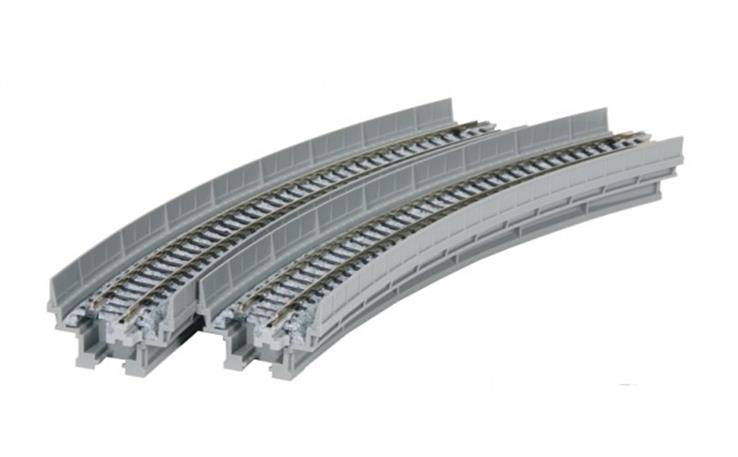 Kato 20-531 Viadukt-NBS m. Gleis gebogen