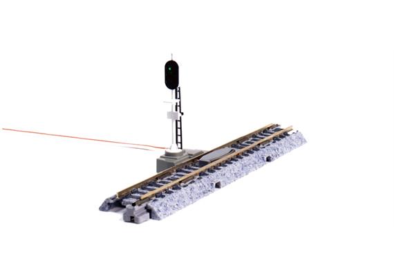 Kato 20-606 Gleis mit Lichtsignal, linke Seite