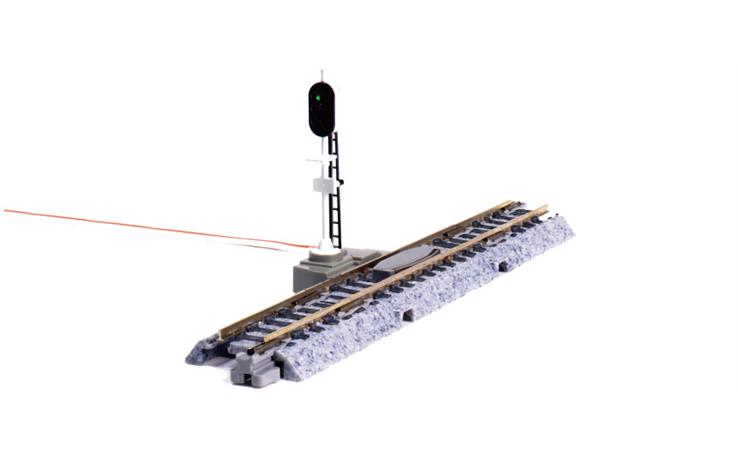 Kato 20-606 Gleis mit Lichtsignal, linke Seite
