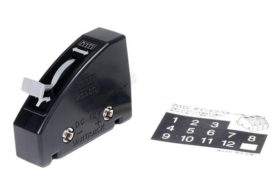 Kato 24-840BK Weichenschalter schwarz für KATO-Weichen, Spur N