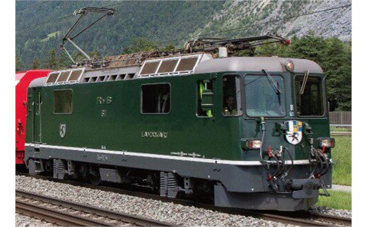 Kato 3102-5 E-Lok Ge 4/4 II 611 Landquart RhB, Spur N