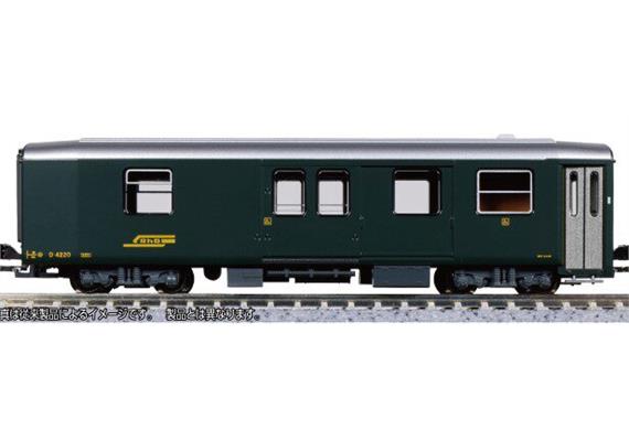 Kato 5274 RhB Gepäckwagen D 4226 grün, Spur N
