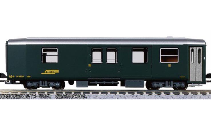 Kato 5274 RhB Gepäckwagen D 4226 grün, Spur N