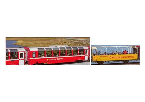Kato 7074057 Bernina Express BEX Ergänzungs-Set 4-teilig, Spur N