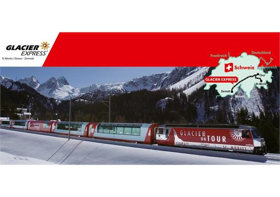Kato 7074067 Startpackung Glacier OnTour, Spur N