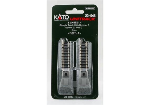 Kato 7078007 Prellbock Beton mit Gleis