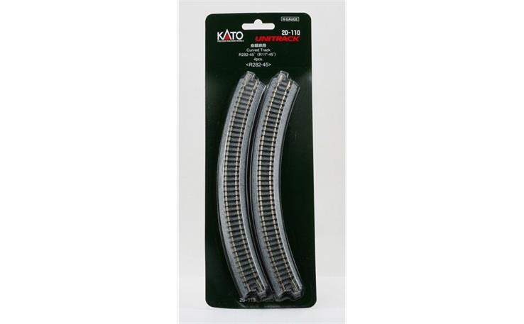 Kato 7078101 Gleis gebogen R 282-45°