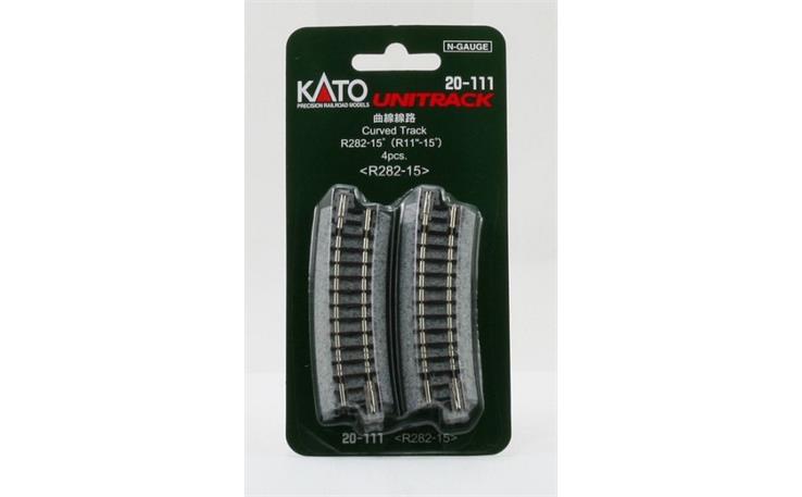 Kato 7078102 Gleis gebogen R 282-15°