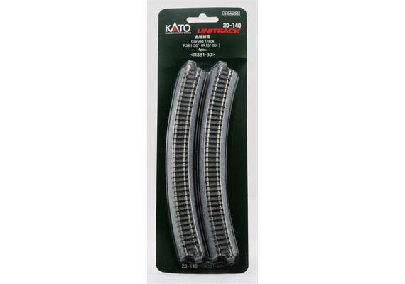 Kato 7078107 Gleis gebogen R 381-30°