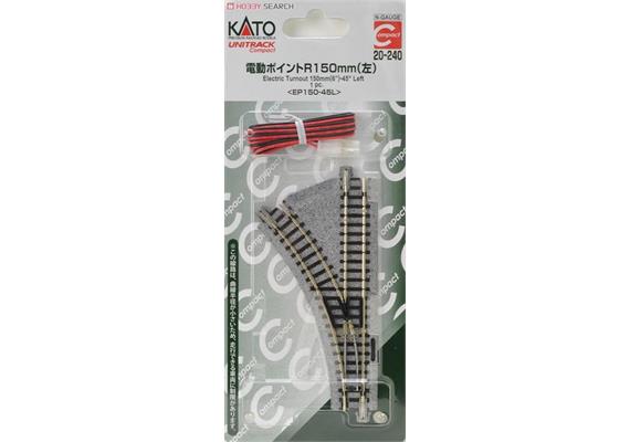 Kato 7078208 Elektrische Weiche R150-45° links
