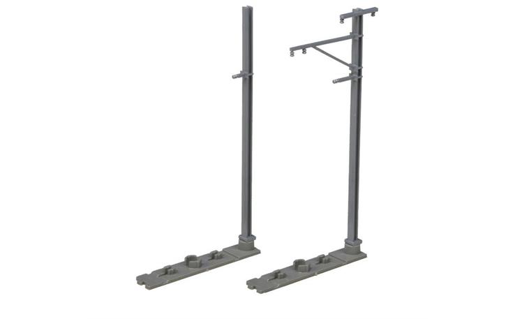 Kato 7078531 Oberleitungsmasten 2 Stück, Spur N