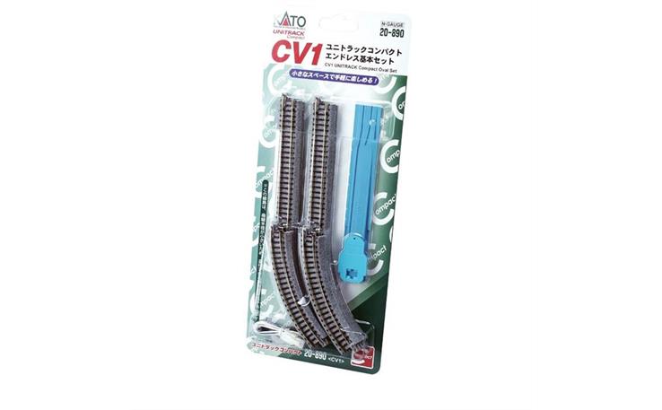 Kato 7078668 UNITRAM CV-1 Gleisoval 325x573mm, Spur N