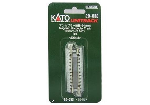 Kato 78006 Entkupplungsgleis gerade, 64mm