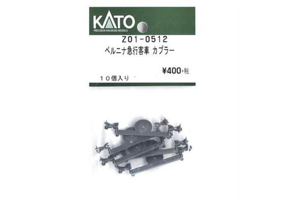 Kato Z01-0512 Kurzkupplungen fü EW I und BEX Wagen 10 Stk.