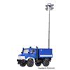 Kibri 18467 H0 THW UNIMOG mit Flutlichtma