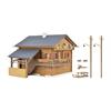 Kibri 38011 Berghaus inkl. Hausbeleuchtungs-Startset Spur H0