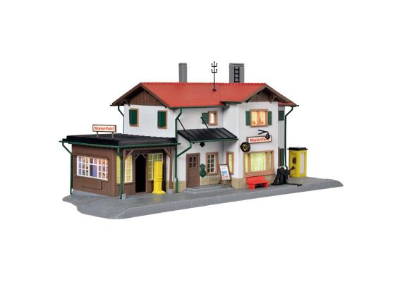 Kibri 39496 Bahnhof Maienfeld inkl. Hausbeleuchtungs-Startset - 1/87