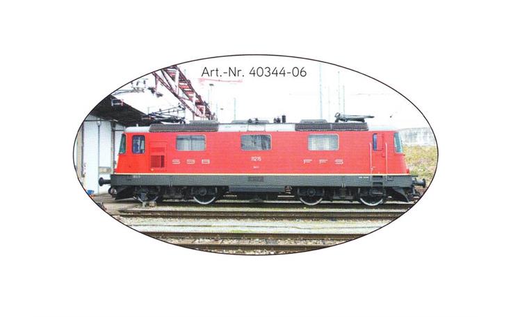 Lenz 40344-06 E-Lok Re 4/4 II 11215 rot SBB, Spur 0 DC Digital Sound