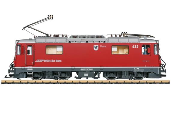 LGB 28442 E-Lok Ge 4/4 II Zizers RhB, Spur G Digital Sound