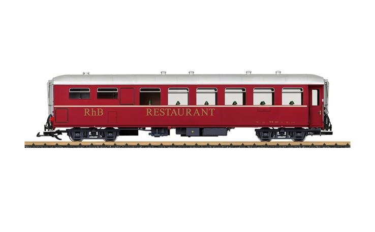 LGB 31528 Speisewagen "Restaurant" RhB, Spur G