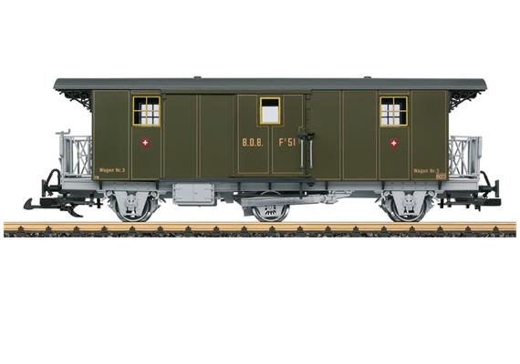 LGB 41331 Gepäckwagen F 51 BDB, Spur G
