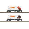 LGB 45888 Containerwagen-Set 2-tlg COOP RhB, Spur G