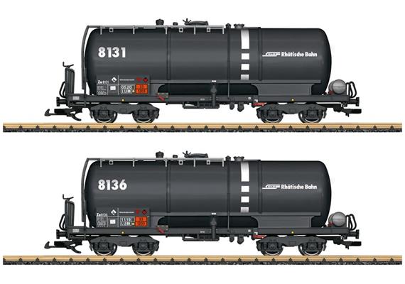 LGB 47835 Kesselwagen-Set 2-tlg der RhB, Spur G