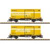 LGB 47886 Post Containerwagen-Set 2-tlg RhB, Spur G