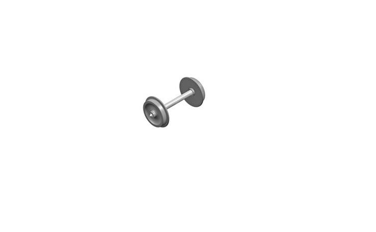 Liliput 939336 Wechselstrom Radsatz 9mm (2 Stk.) AC