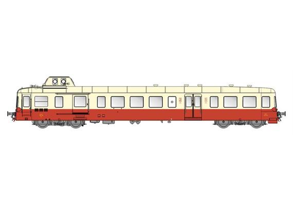 LS 10134 Dieseltriebwagen X3800 1./2. Kl. SNCF, H0 DC