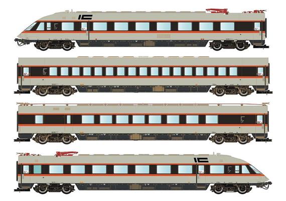 LS 16002 Triebzug 4-tlg ET 403 IC DB, H0 DC