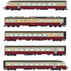 LS 17022S Triebzug RAe rot-crème 1051 5-tlg TEE SBB, H0 DC Digital Sound