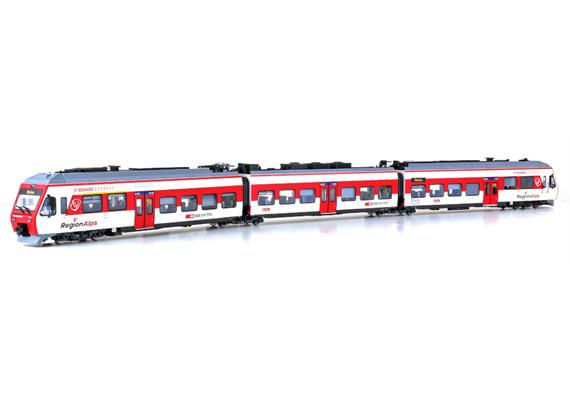 LS 17200DC E-Triebzug 3-tlg RABe 525 Region Alps SBB, H0 DC