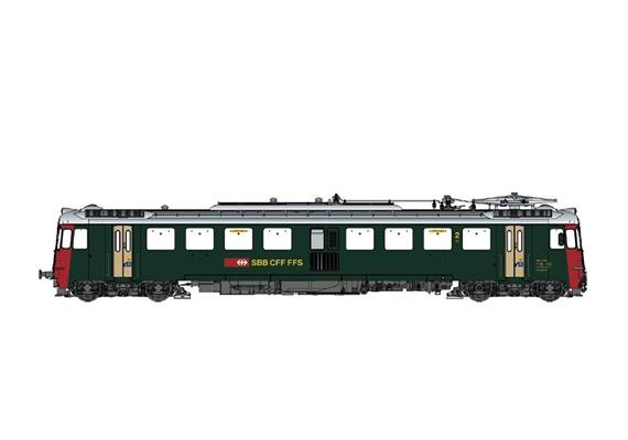LS 17548S Triebwagen RBe 4/4 Prototyp 1404 SBB, H0 AC Digital Sound