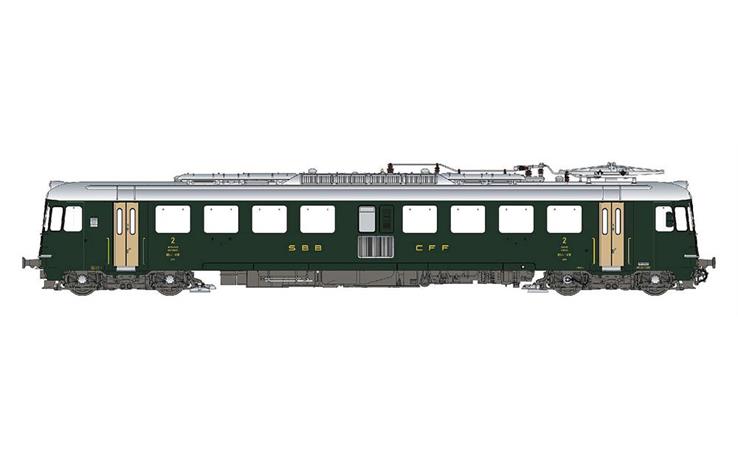 LS 17551 Triebwagen SBB RBe 4/4, H0 AC
