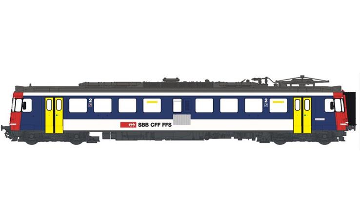 LS 17557S Triebwagen SBB RBe 4/4, H0 AC Digital Sound
