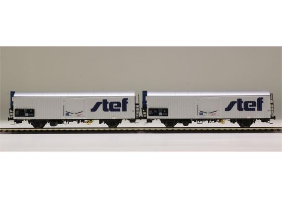 LS 30239 Kühlwagen Set 2-tlg "STEF" Bauart Ibbhs SNCF, H0
