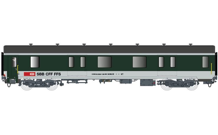 LS 37002DC Packwagen MC 76 SBB, H0 DC