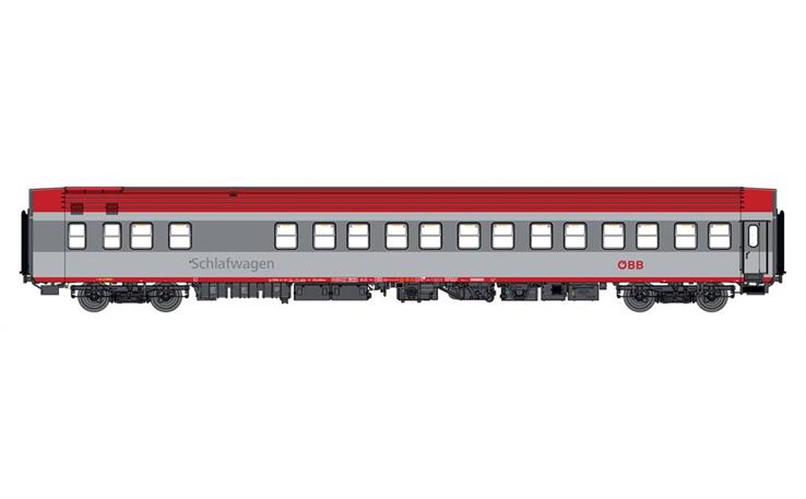 LS 47087 Schlafwagen WLABmz AB32s ÖBB, H0