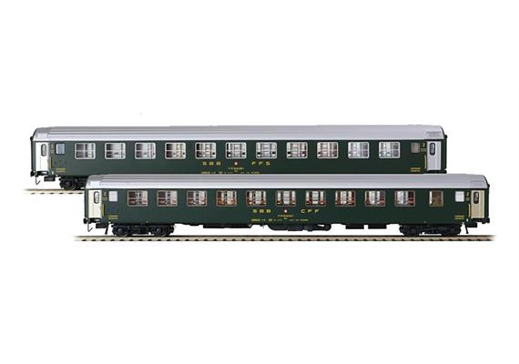 LS 47328 Personenwagen Set 2-tlg. der SBB, H0