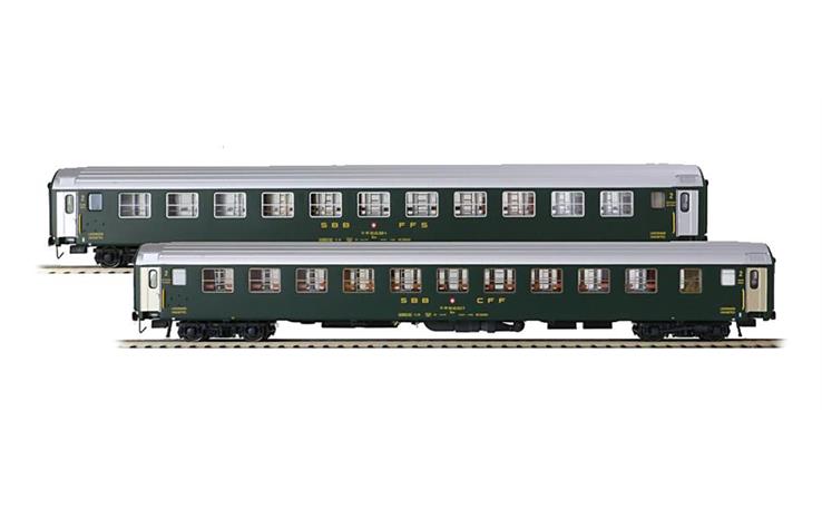 LS 47328 Personenwagen Set 2-tlg. der SBB, H0